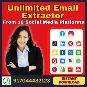 Social Media Email Extractor